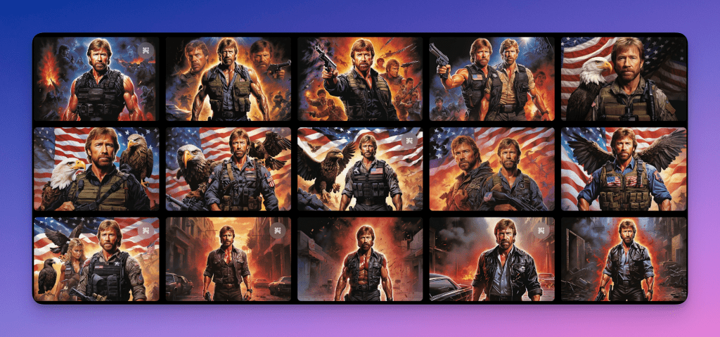 Examples of graphics created using the Leonardo.Ai platform
