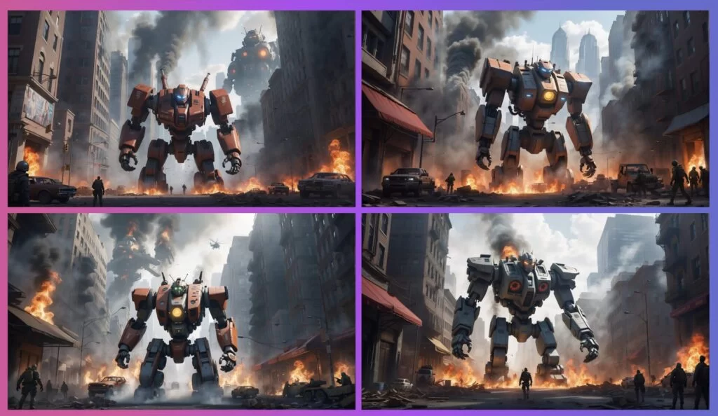 visual storyboarding using ai image generation