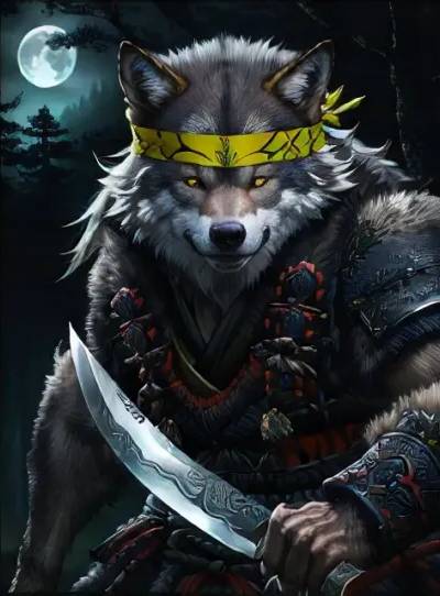 Wolf example generated with Leonardo.Ai