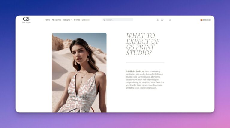 ai fashion design website example
