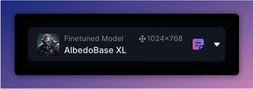 AlbedoBase model
