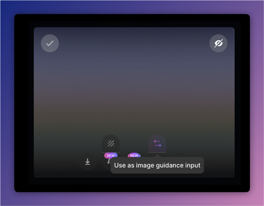 Palette as image to image input