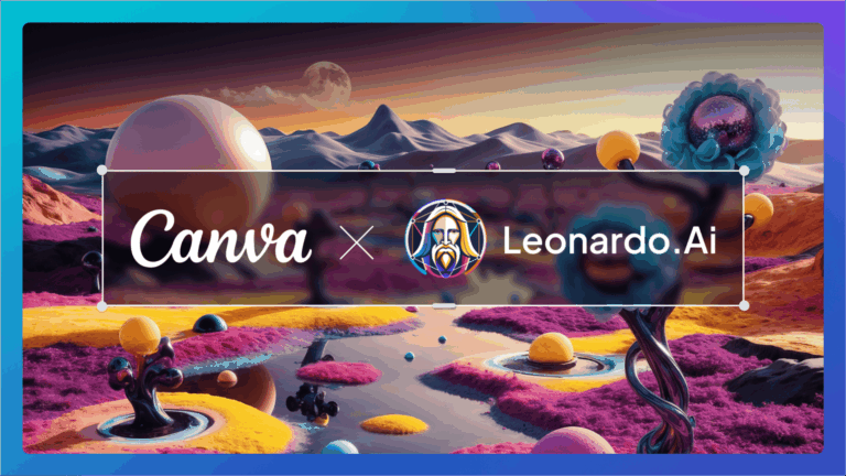 Leonardo.Ai and Canva announcement image