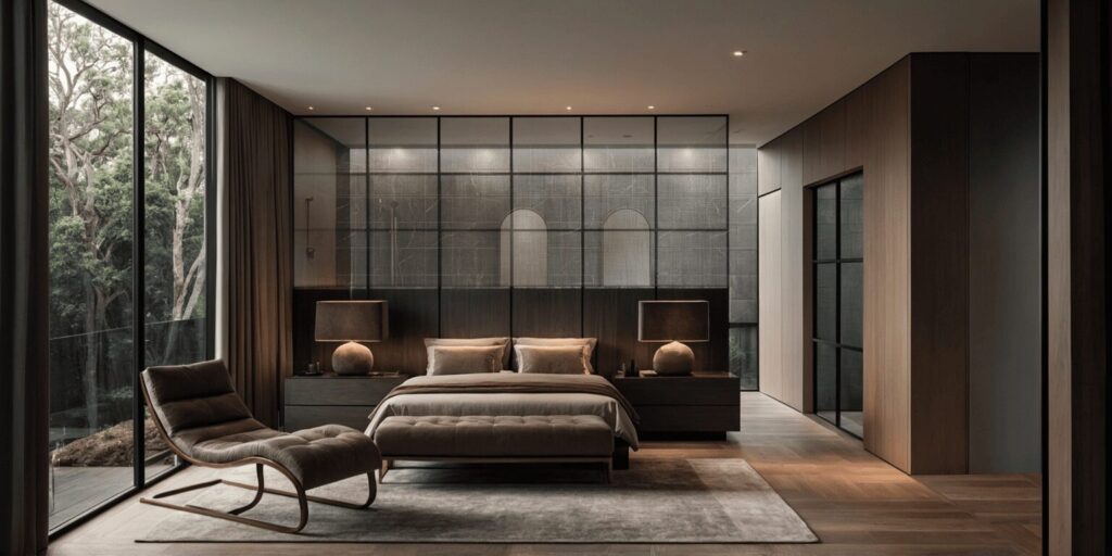 Bedroom designed by Fyfe Boyce, Interior design, Leonardo.Ai